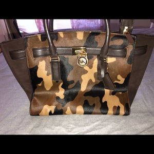 Michael Kors Calfhair Camoflauge Bag